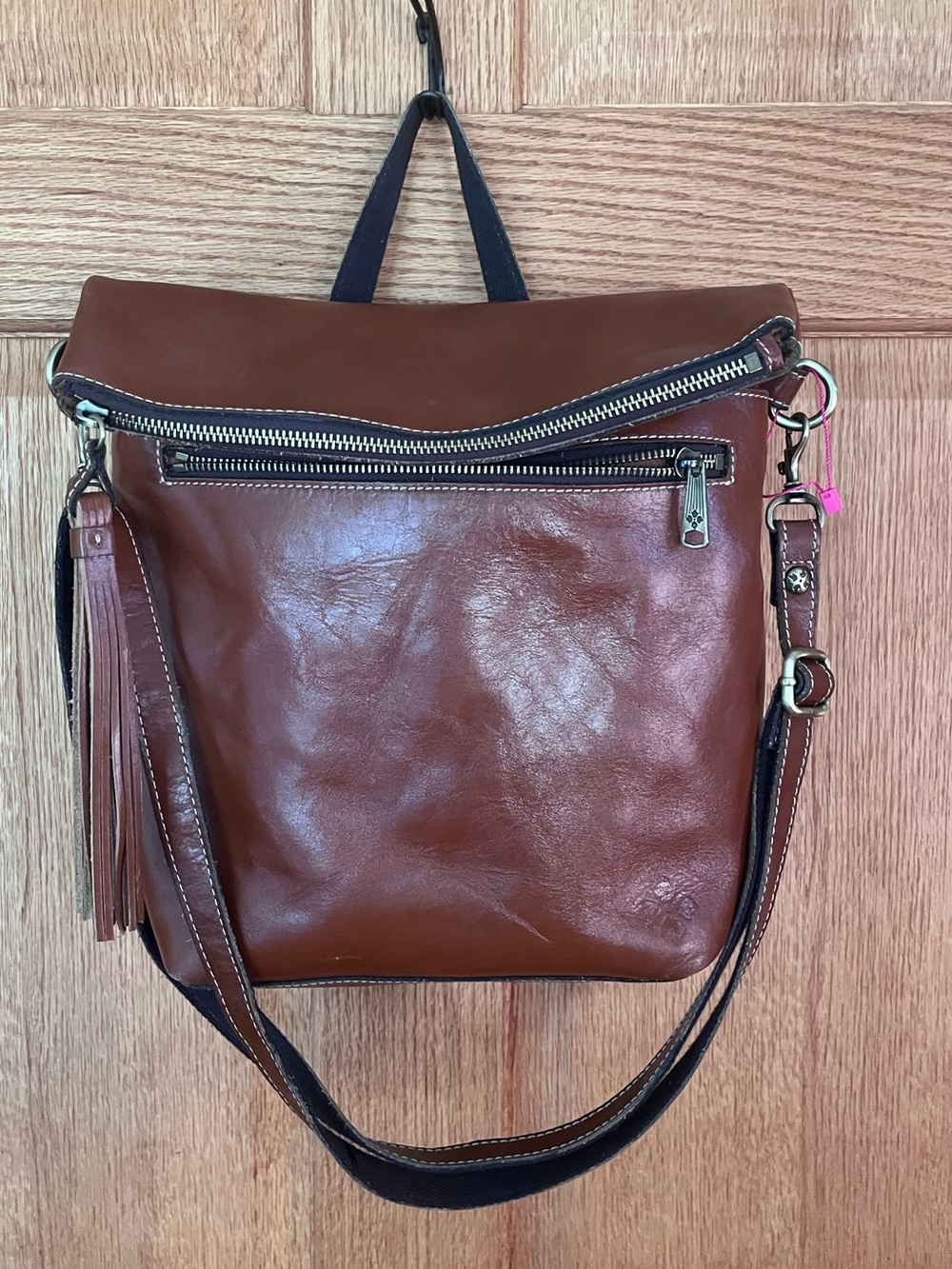Patricia Nash BeautifulBrown Leather Luzille backpack Bag - Classic